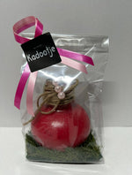 Wax Amaryllis roze in geschenkverpakking